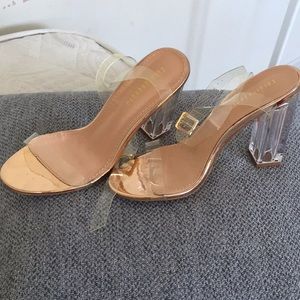 Fashion Nova Glass Slipper (MAKE OFFERS)